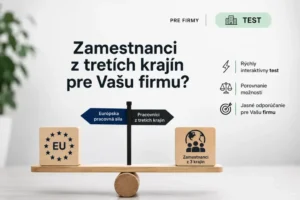 Pracovníci z tretích krajín pre vašu firmu – test za 60 sekúnd